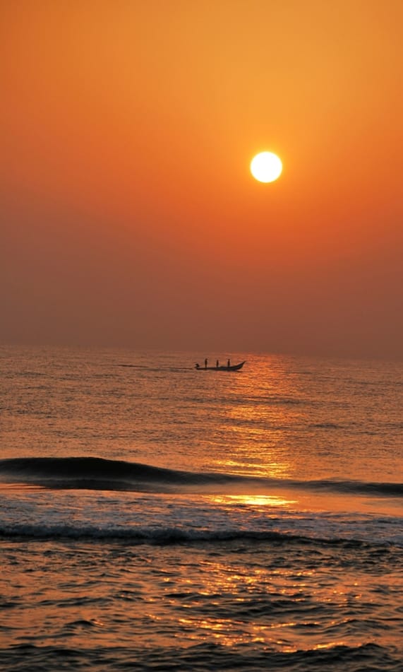 Walking on beach - replace with your photo